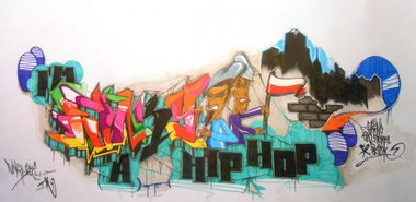 Graffiti Sketch - Photo by ViceSKBK - Vice, SK, BK (2013)