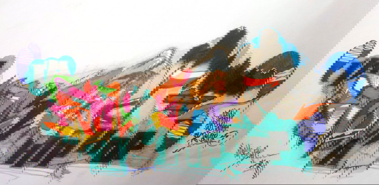 Graffiti Sketch - Photo by ViceSKBK - Vice, SK, BK (2013)