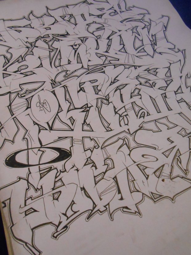 Graffiti Sketch - Photo by ViceSKBK - Vice, SKBK (2013)