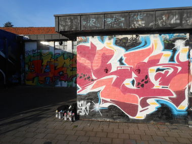 Graffiti Wall - Photo by ViceSKBK - Vice, SK, BK (2013)