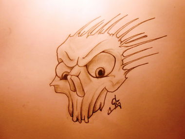 Graffiti Sketch - Photo by ViceSKBK - VICE, DS, tattoo (2013)