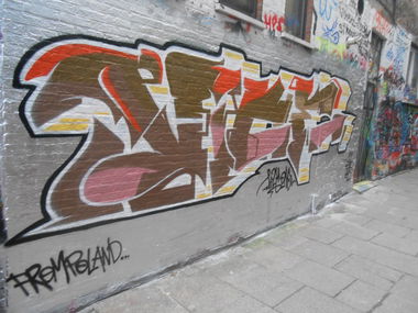 Graffiti Wall - Photo by ViceSKBK - Vice, SK (2014)