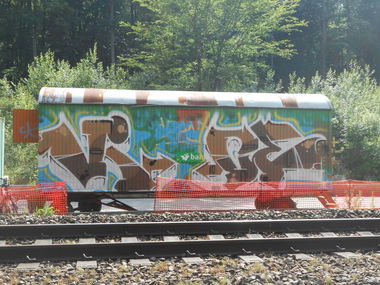 Graffiti Bombing - Photo by ViceSKBK - Vice, SKBK (2014)