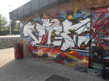 Graffiti Wall - Photo by ViceSKBK - Vice, SK, BK (2014)