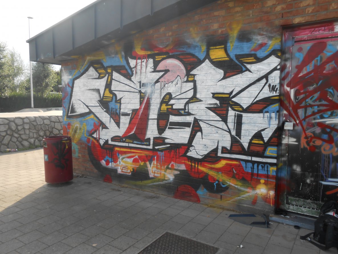 Graffiti Wall - Photo by ViceSKBK - Vice, SK, BK (2014)