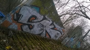 Graffiti Bombing - Photo by ViceSKBK - Vice, Towe, SKBK (2015)