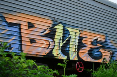 Graffiti Train in Moscow - Photo by Vie - ???