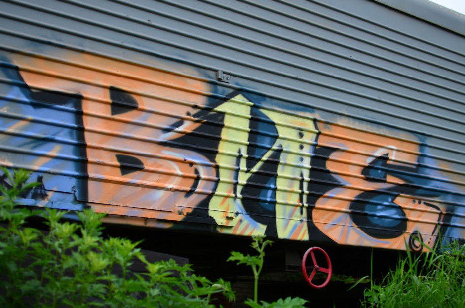 Graffiti Train in Moscow - Photo by Vie - ???