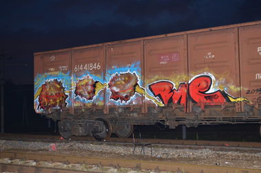 Graffiti Train in Norway - Photo by Vie - vie (2013)