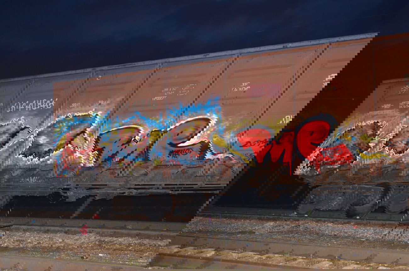 Graffiti Train in Norway - Photo by Vie - vie (2013)
