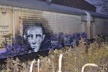 Graffiti Train in Moscow - Photo by Vie - vie (2013)