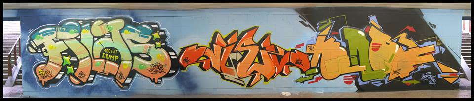Graffiti Wall - Photo by VielOne - filas, viel, kersoe (2013)