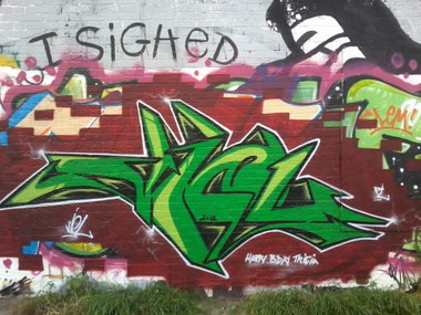 Graffiti Wall - Photo by VielOne - london, viel (2012)