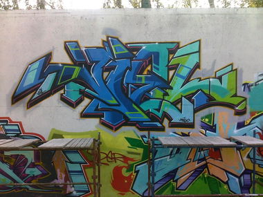 Graffiti Wall - Photo by VielOne - zielona, gora, viel (2014)