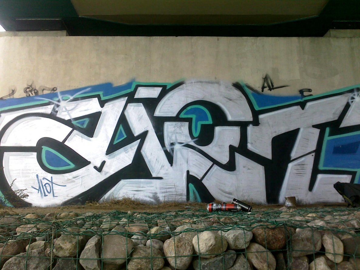 Graffiti Wall in Szczecin - Photo by VielOne - graffiti, szczecin, chrom (2014)