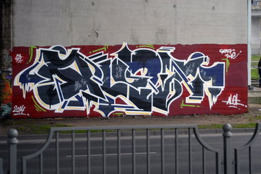 Graffiti Wall - Photo by VielOne - viel, alot, szczecin (2014)