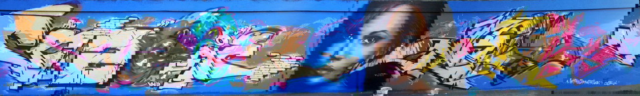 Graffiti Wall in Pozna? - Photo by VielOne - viel, graffiti, Poznan (2015)