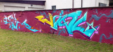 Graffiti Wall - Photo by VielOne - destro, viel, szczecin (2015)