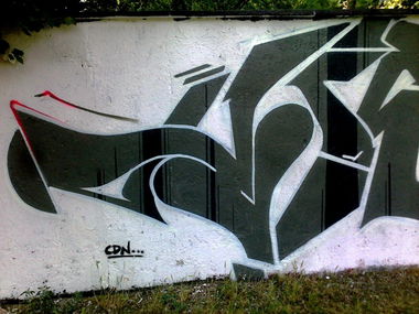 Graffiti Wall in Szczecin - Photo by VielOne - szra, sciana, viel (2014)