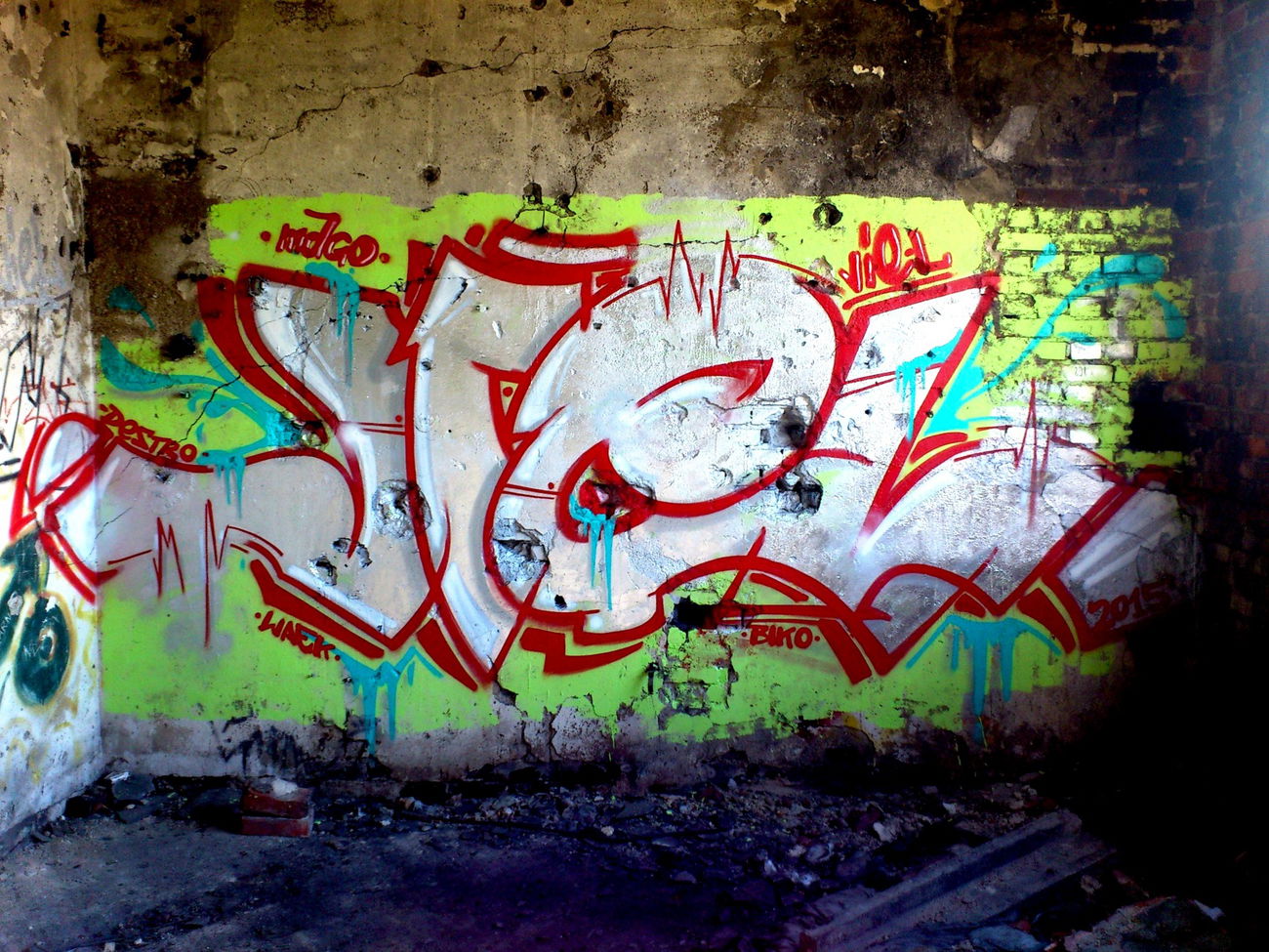 Graffiti Wall - Photo by VielOne - szczecin, graffiti, viel (2015)