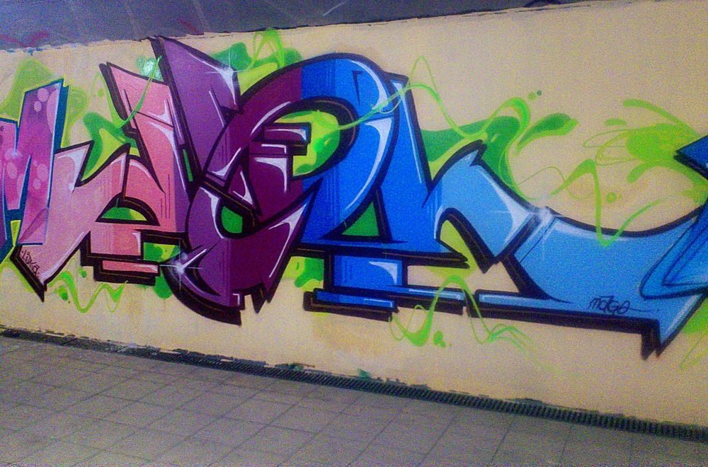 Graffiti Wall - Photo by VielOne - viel, graffiti, szczecin (2016)