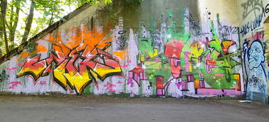 Graffiti Wall - Photo by VielOne - szczecin, graffiti, szczecin