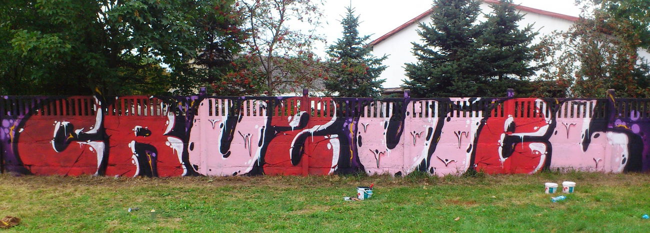 Graffiti Wall - Photo by VielOne - Leszno, szczecin, graffiti (2015)