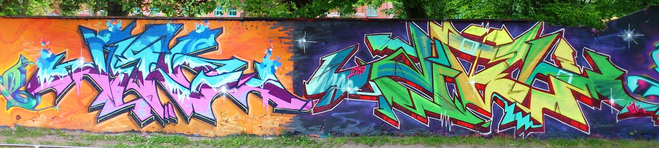 Graffiti Wall - Photo by VielOne - viel, viel, szkola