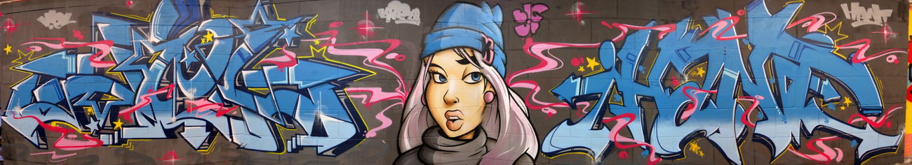 Graffiti Wall - Photo by VielOne - graffiti, szczecingraffiti, graffart