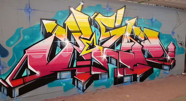 Graffiti Wall - Photo by VielOne - graffitiszczecin, graffart, viel