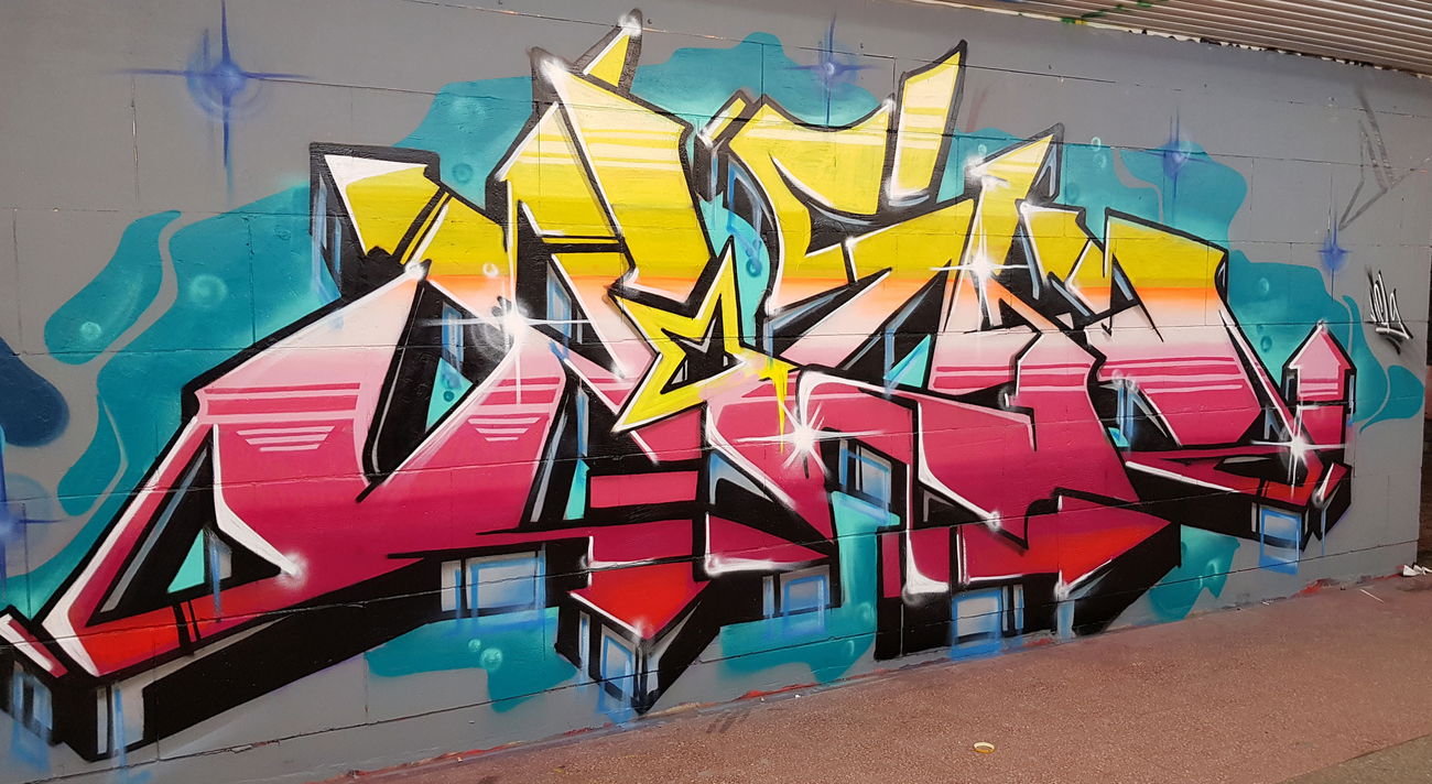 Graffiti Wall - Photo by VielOne - graffitiszczecin, graffart, viel