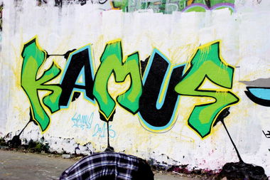 Graffiti Wall - Photo by Vienna - Kamus, Vienna (2013)