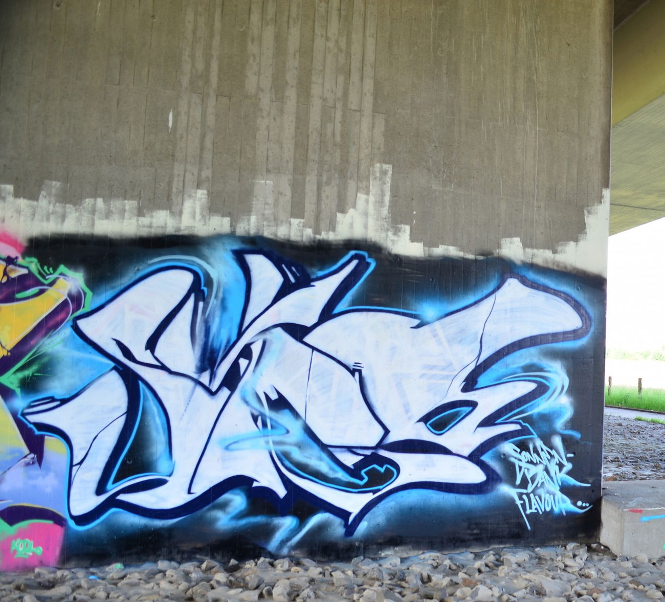 Graffiti Wall - Photo by Vilsaa - autobahnbrücke, classic