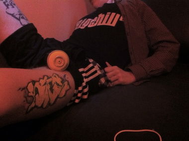 Graffiti Artwork - Photo by Vilsaa - bodypainting, sexy, hot