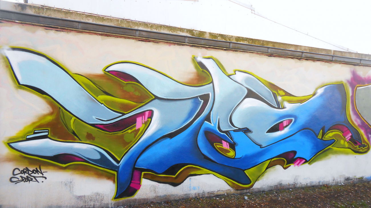 Graffiti Wall - Photo by Vilsaa - steo