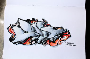 Graffiti Wall - Photo by Vilsaa - steo