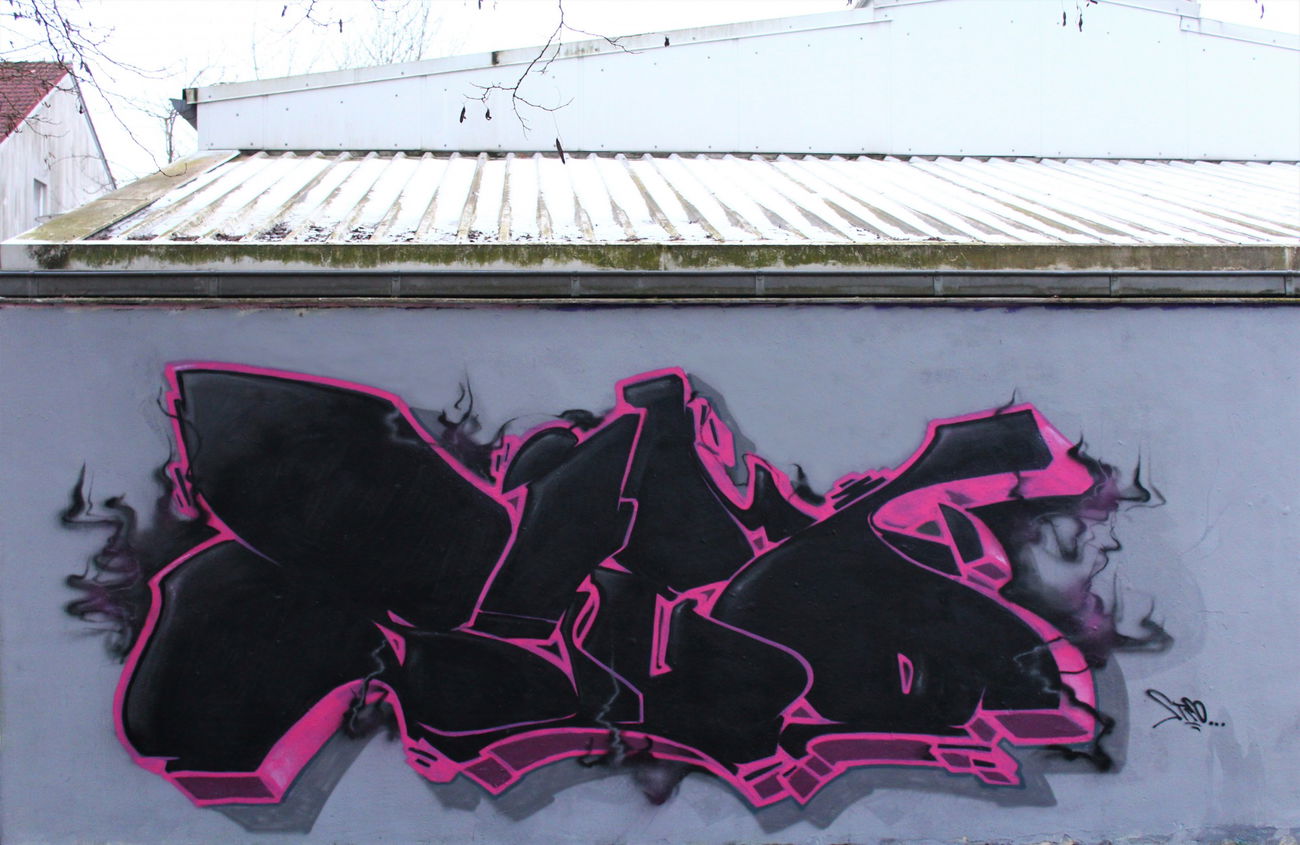 Graffiti Wall in Bremen - Photo by Vilsaa - steo