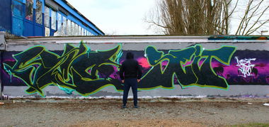 Graffiti Wall - Photo by Vilsaa - quick, steo, seit