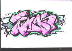 Graffiti Sketch - Photo by Vilsaa