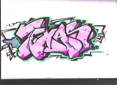 Graffiti Sketch - Photo by Vilsaa