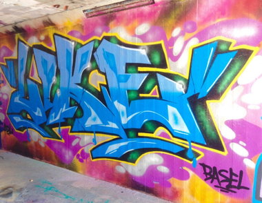 Graffiti Wall - Photo by Vinc13 - Like (2014)
