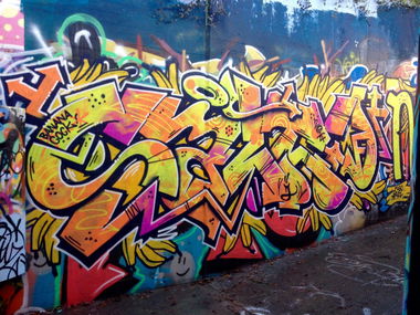 Graffiti Wall in Bern - Photo by Vinc13 - Salto (2015)