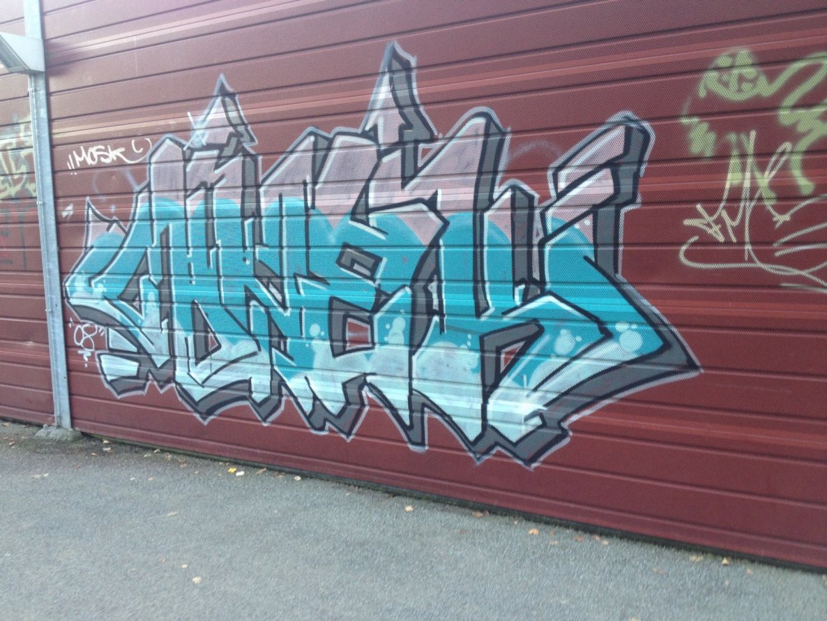 Graffiti Wall in Lörrach - Photo by Vinc13 - Minek, Lörrach
