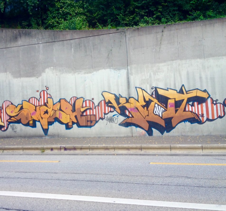 Graffiti Wall in Basel - Photo by Vinc13 - Smash137, KentOne, Basel