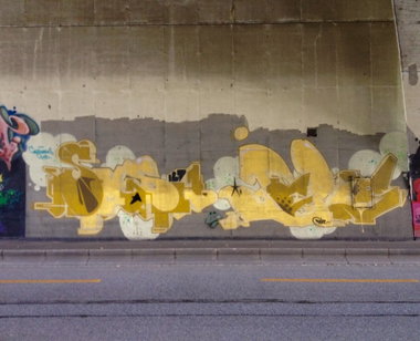 Graffiti Wall in Basel - Photo by Vinc13 - Smash137, Jers, BLOW