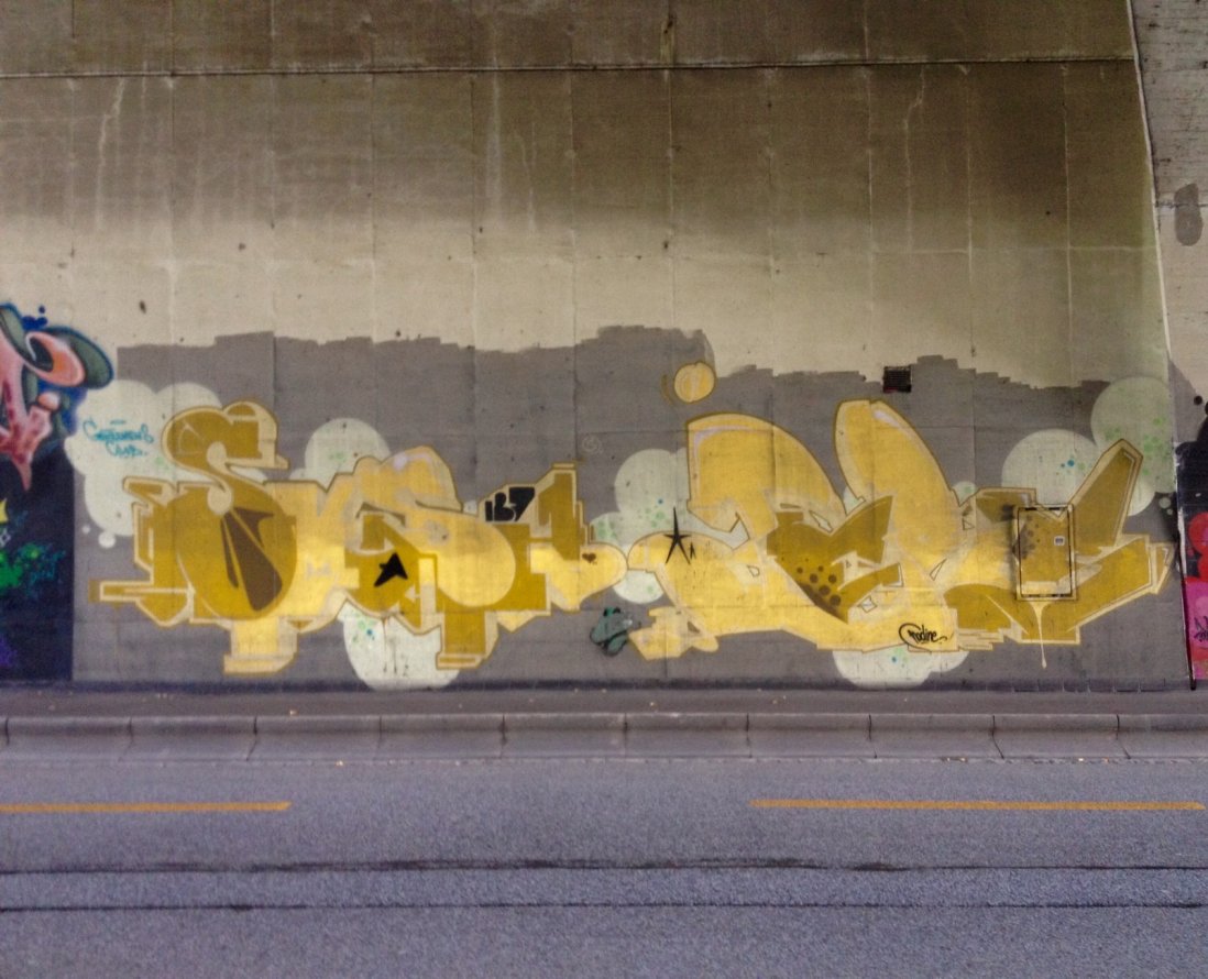 Graffiti Wall in Basel - Photo by Vinc13 - Smash137, Jers, BLOW