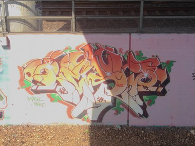 Graffiti Wall - Photo by Vinc13 - Kesy, BK, HWS