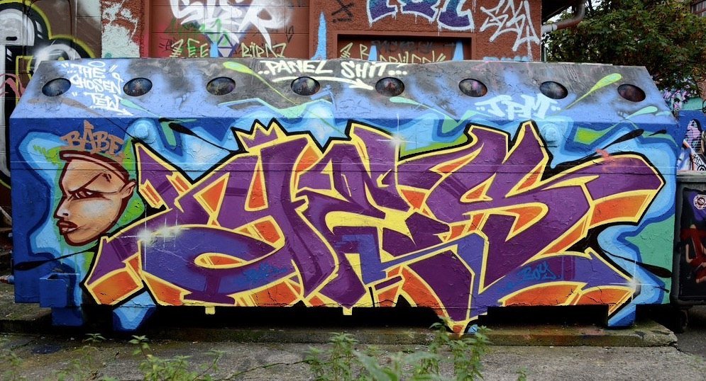 Graffiti Wall in Zurich - Photo by Vinc13 - Yes, TPM, The