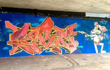 Graffiti Wall in Bern - Photo by Vinc13 - Serie, Bern (2014)