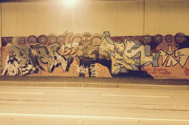 Graffiti Wall in Basel - Photo by Vinc13 - Smash137, MOAS, Tape